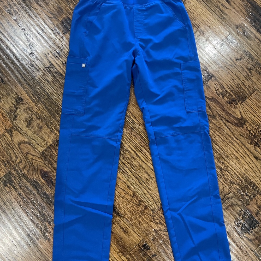 Figs Women's royal blue scrub pants